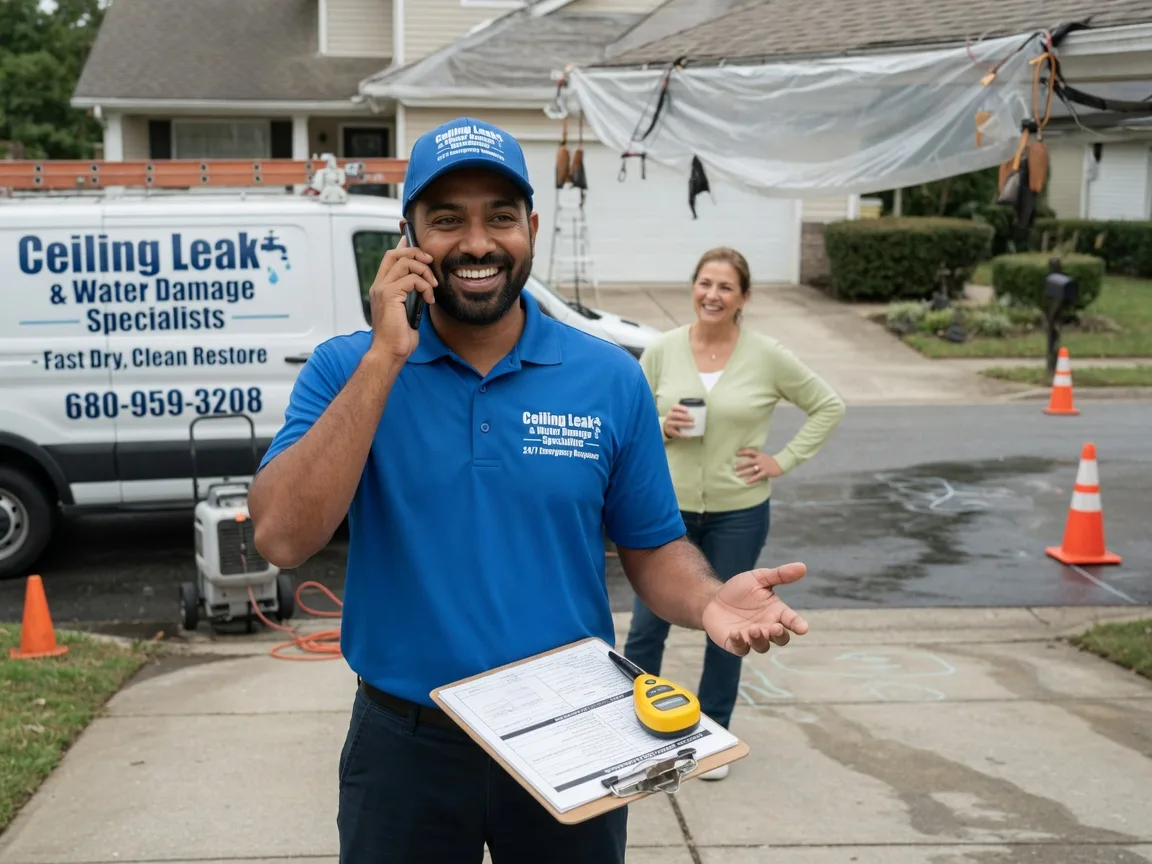 Ceiling Leak Cleanup East Granby, CT FAQs